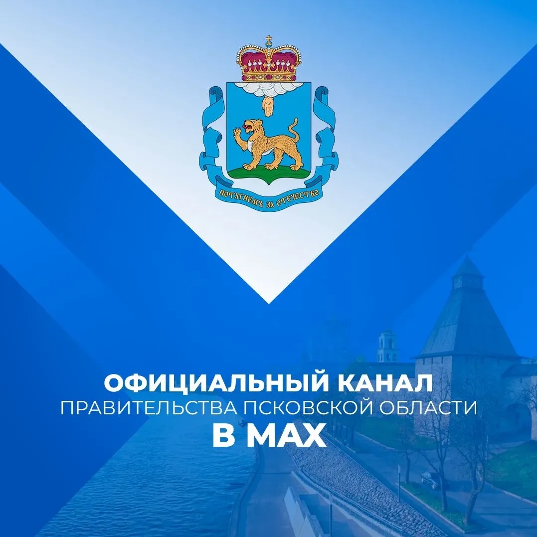 Чат Официальный канал Псковской области в мессенджере MAX